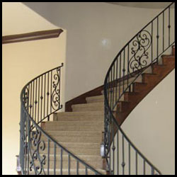 Wrought Iron Stair Railings Arlington